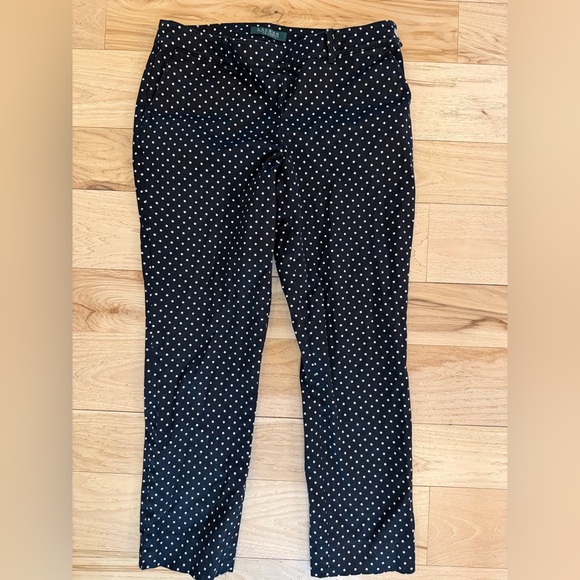 Lauren Ralph Lauren Pants - Ralph Lauren polka dot pants size 6 petite